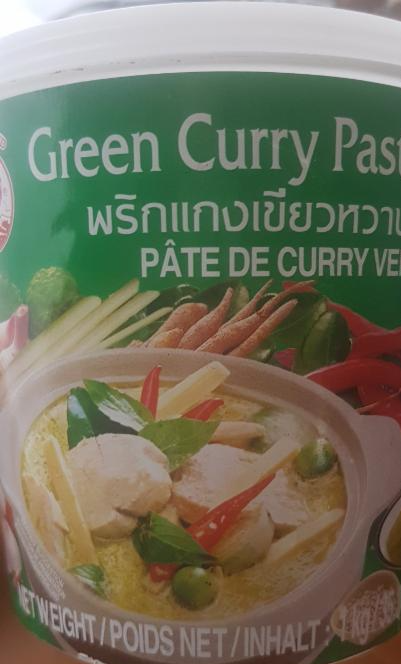 Fotografie - Green curry paste Cock brand