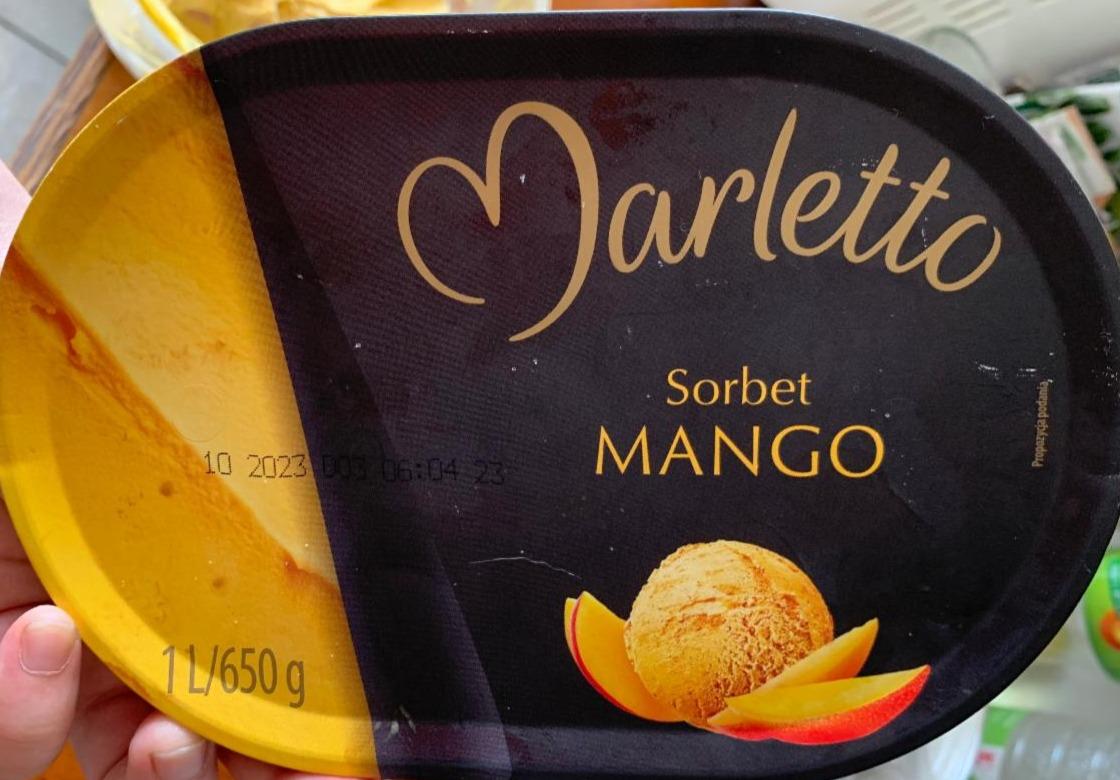Fotografie - Sorbet mango Marletto