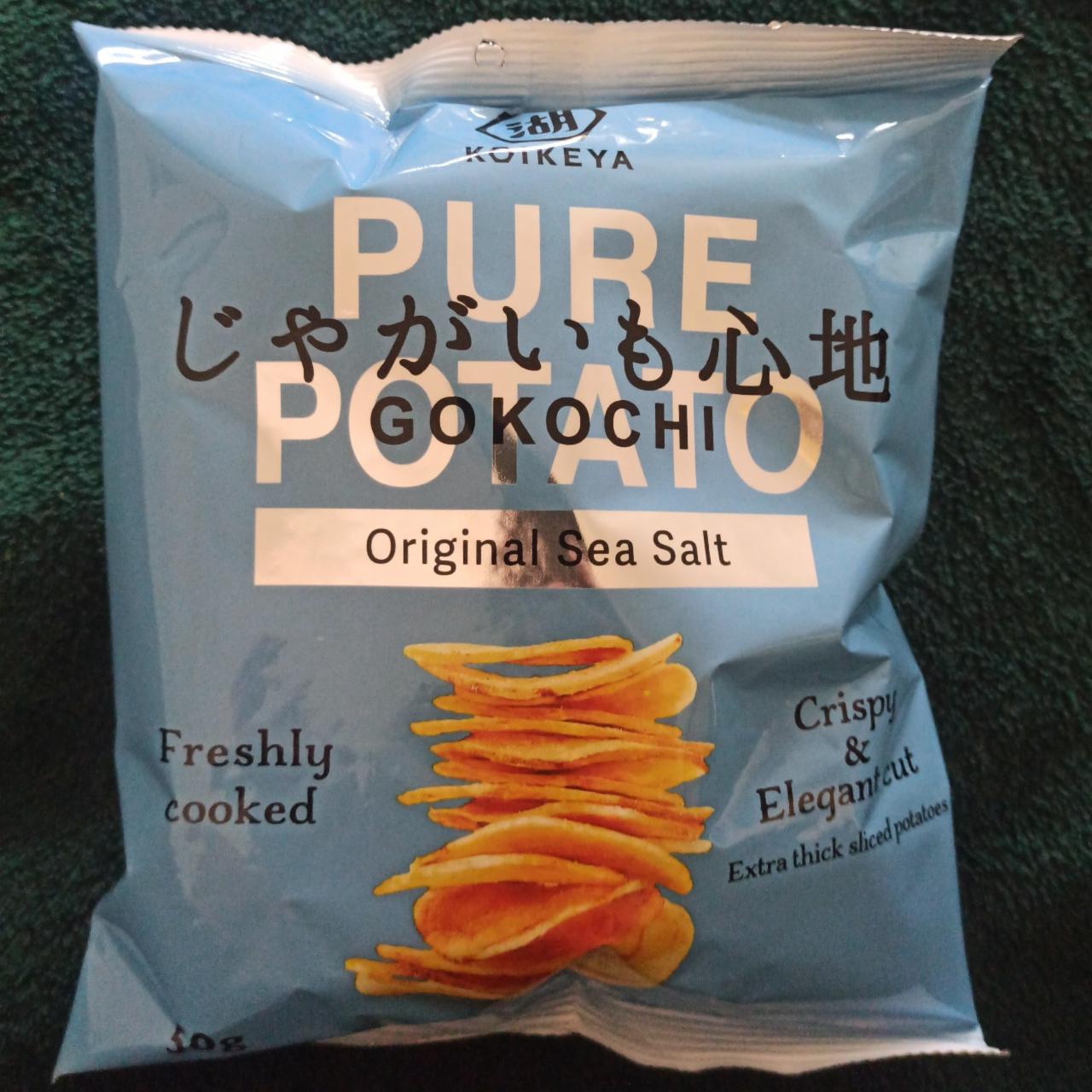 Fotografie - Pure potato Original sea salt Koikeya