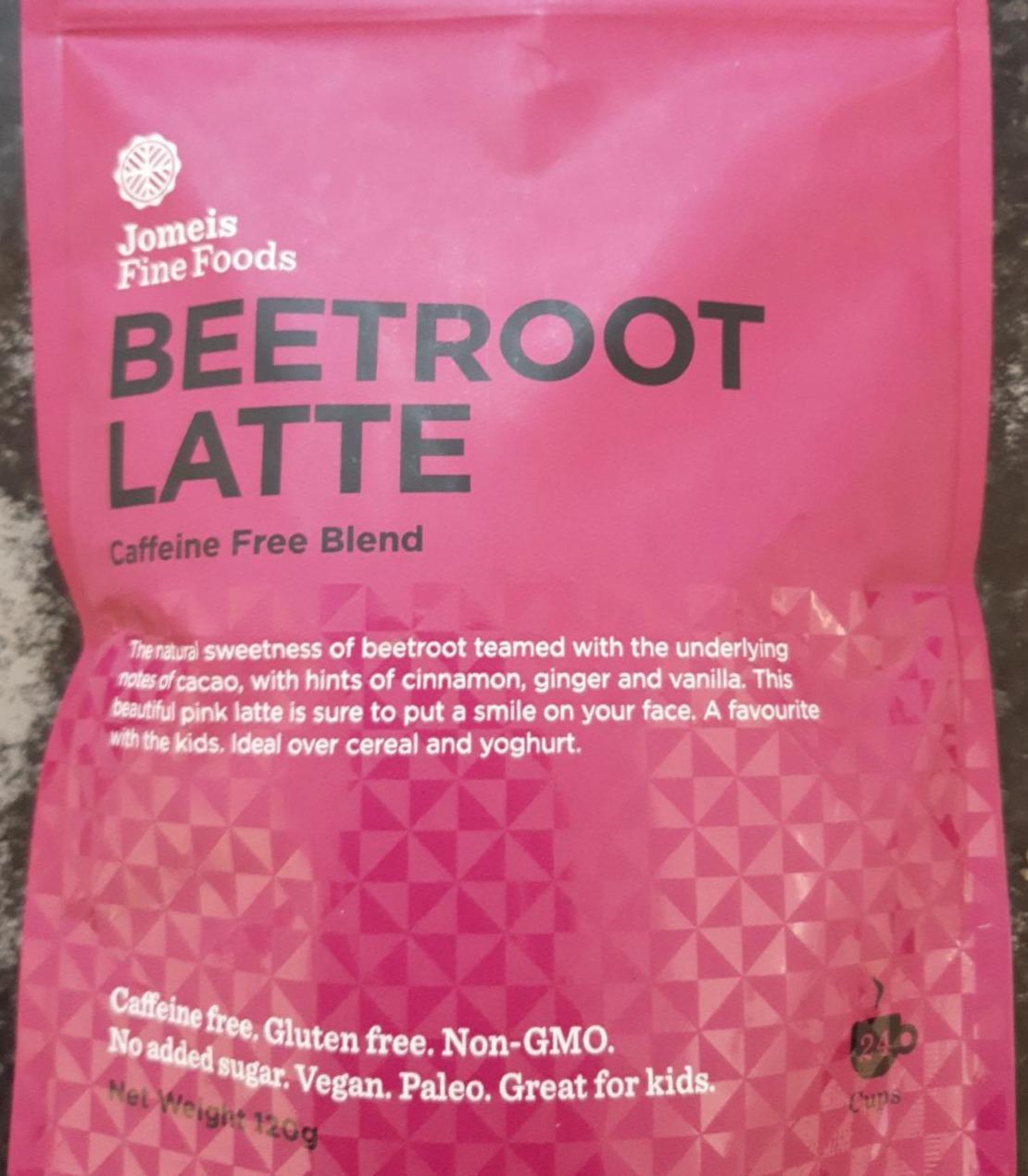 Fotografie - Beetroot Latte Jomeis Fine Foods