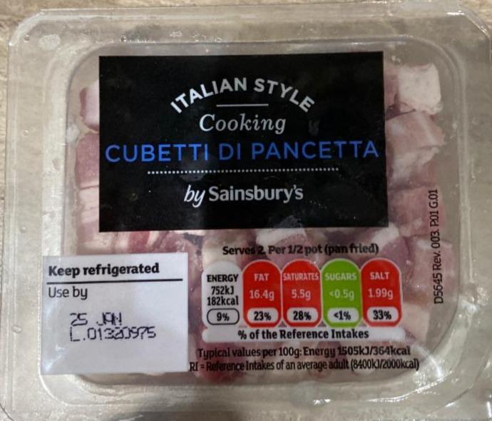 Fotografie - Cubetti di Pancetta by Sainsbury's