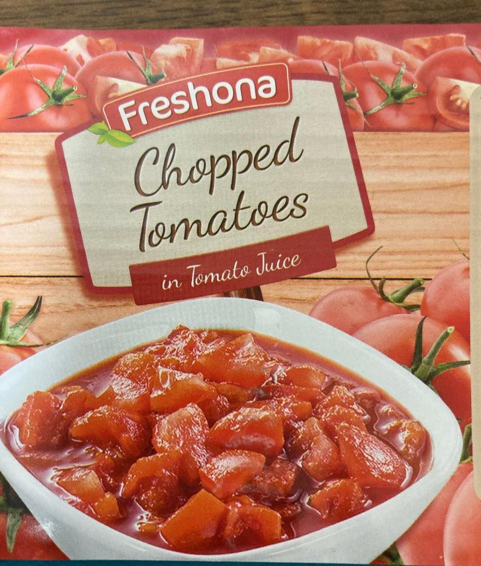 Fotografie - Chopped Tomatoes in Tomato Juice Freshona