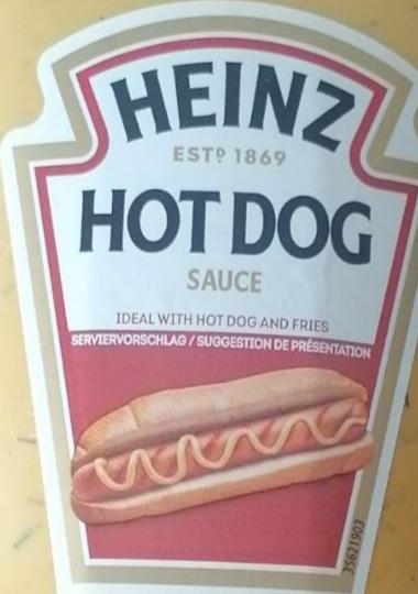 Fotografie - Hot Dog Sauce Heinz