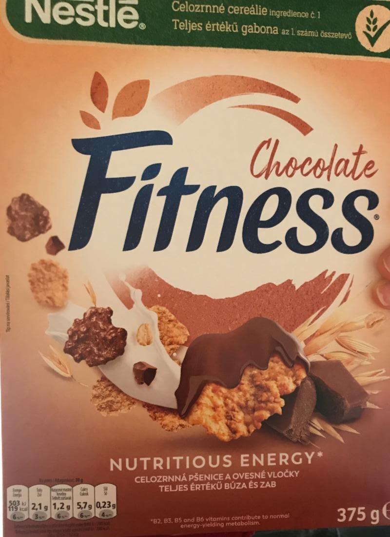 Fotografie - Fitness nutritious energy Chocolate Nestlé