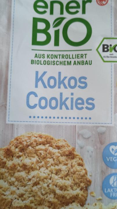 Fotografie - kokos Cookies EnerBio