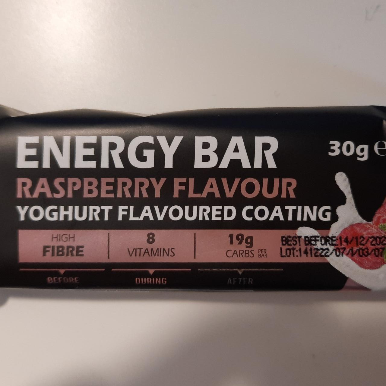 Fotografie - Energy bar Raspberry flavour yoghurt flavoured coating 2Keep Fit