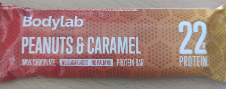 Fotografie - Peanuts & Caramel Protein Bar Bodylab
