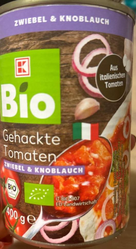 Fotografie - Gehackte Tomaten Zwiebel&Knoblauch K-Bio