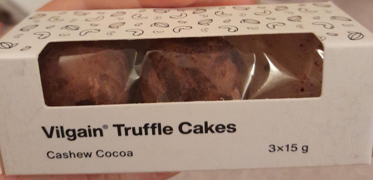 Fotografie - Truffle Cakes Cashew Cocoa Vilgain