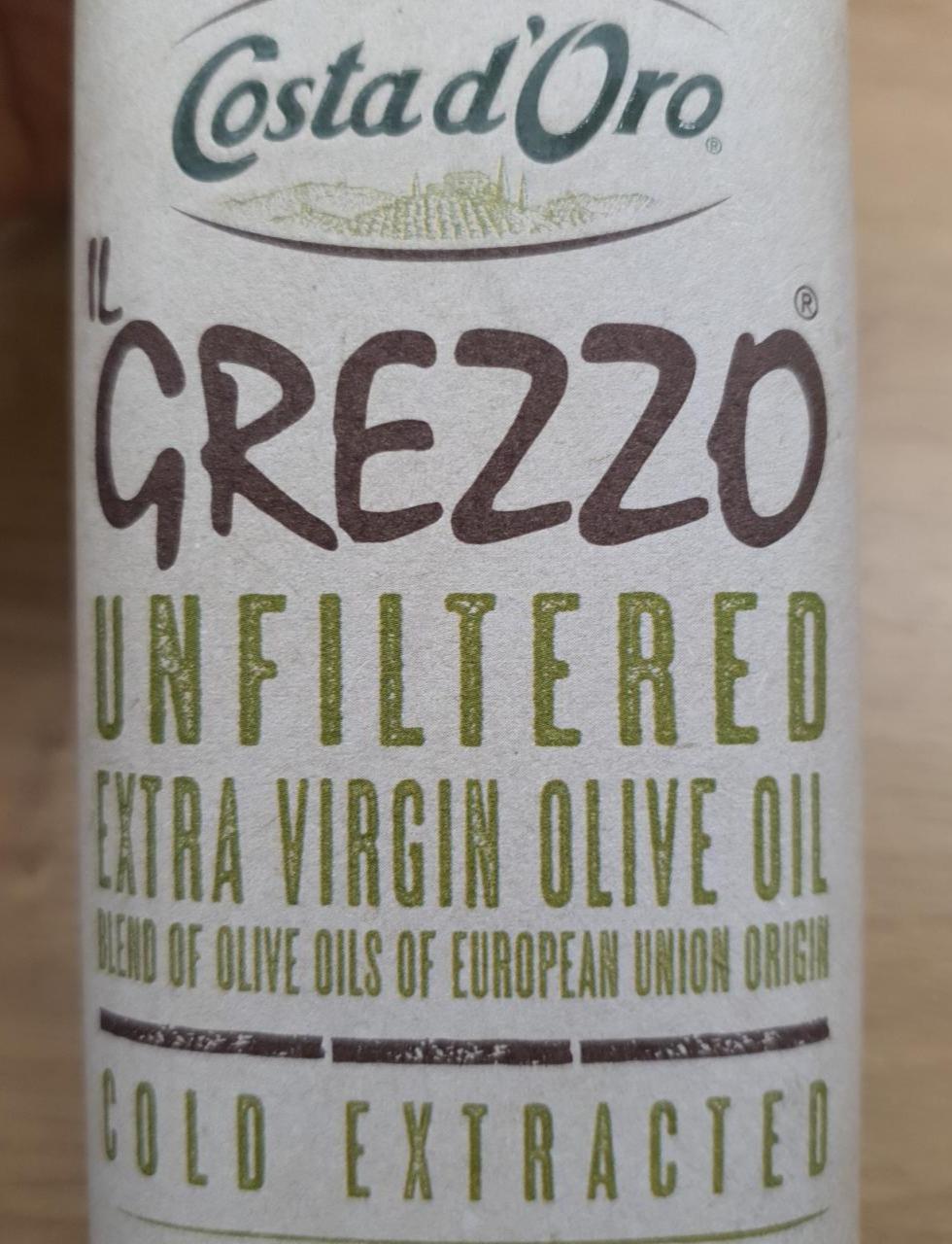 Fotografie - Il Grezzo Unfiltered Extra Virgin Olive Oil Costa d'Oro