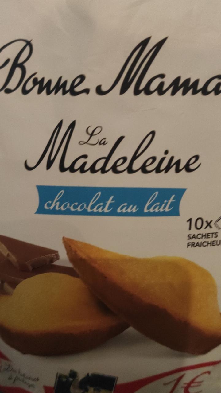 Fotografie - La Madeleine chocolat au lait Bonne Maman