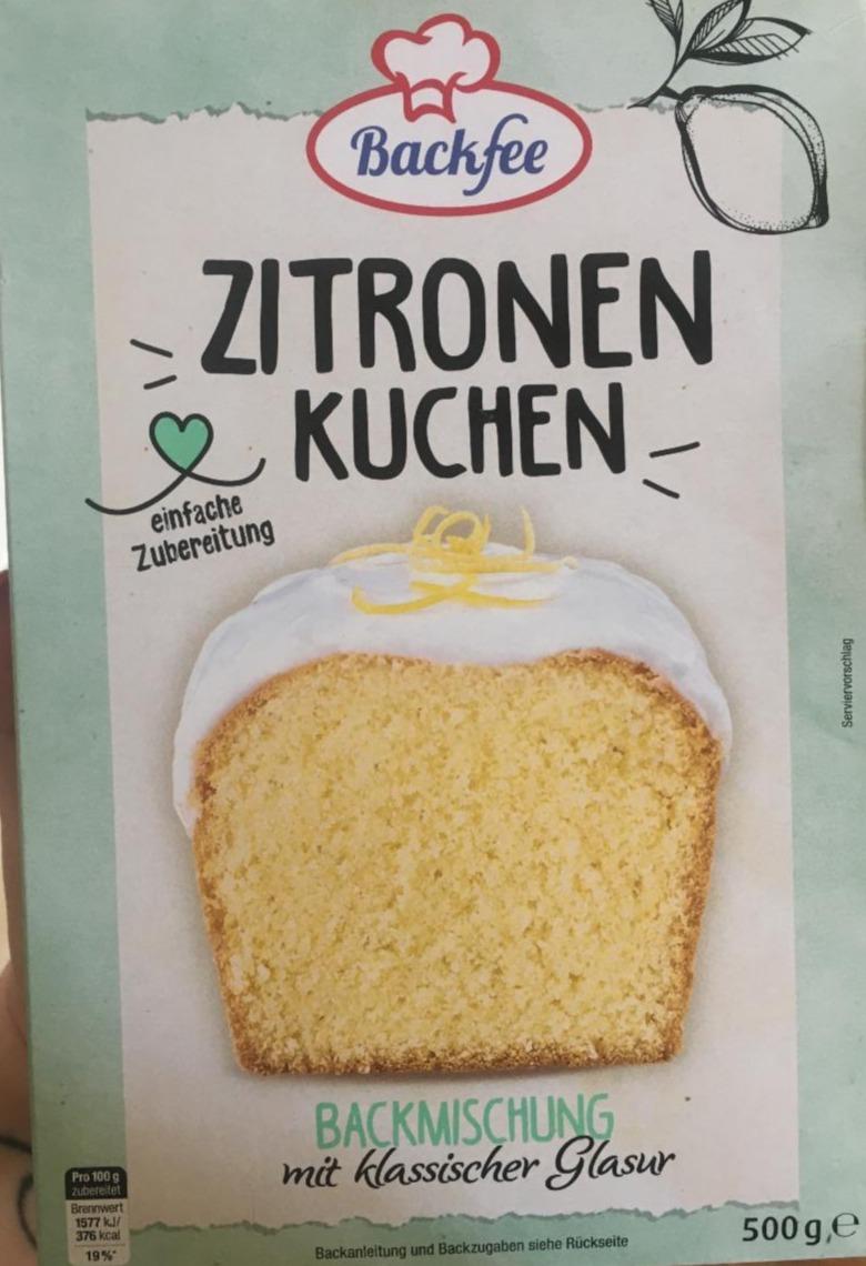 Fotografie - Zitronen Kuchen Backfee
