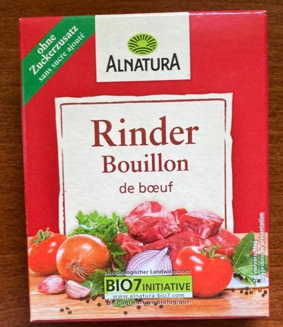 Fotografie - Bio Rinder Bouillon de bœuf Alnatura
