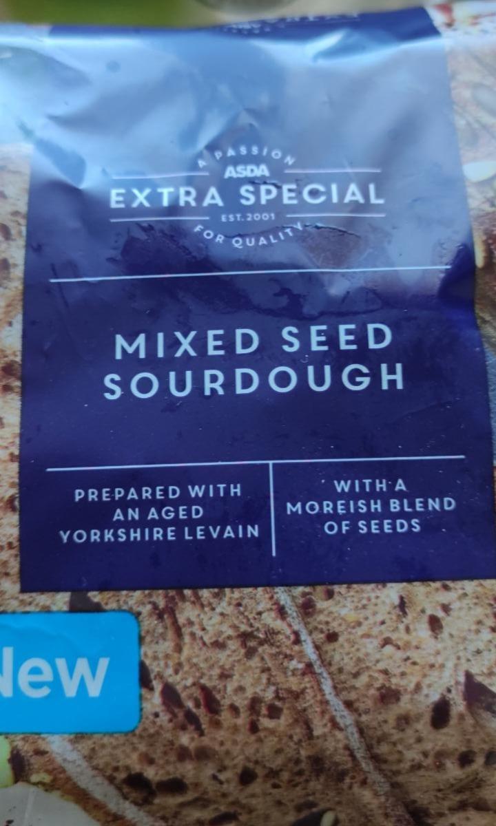 Fotografie - Mixed Seed Sourdough bread ASDA Extra Special