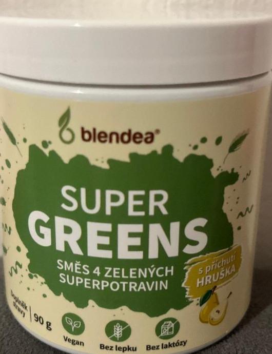 Fotografie - Super greens směs 4 zelených superpotravin blendea