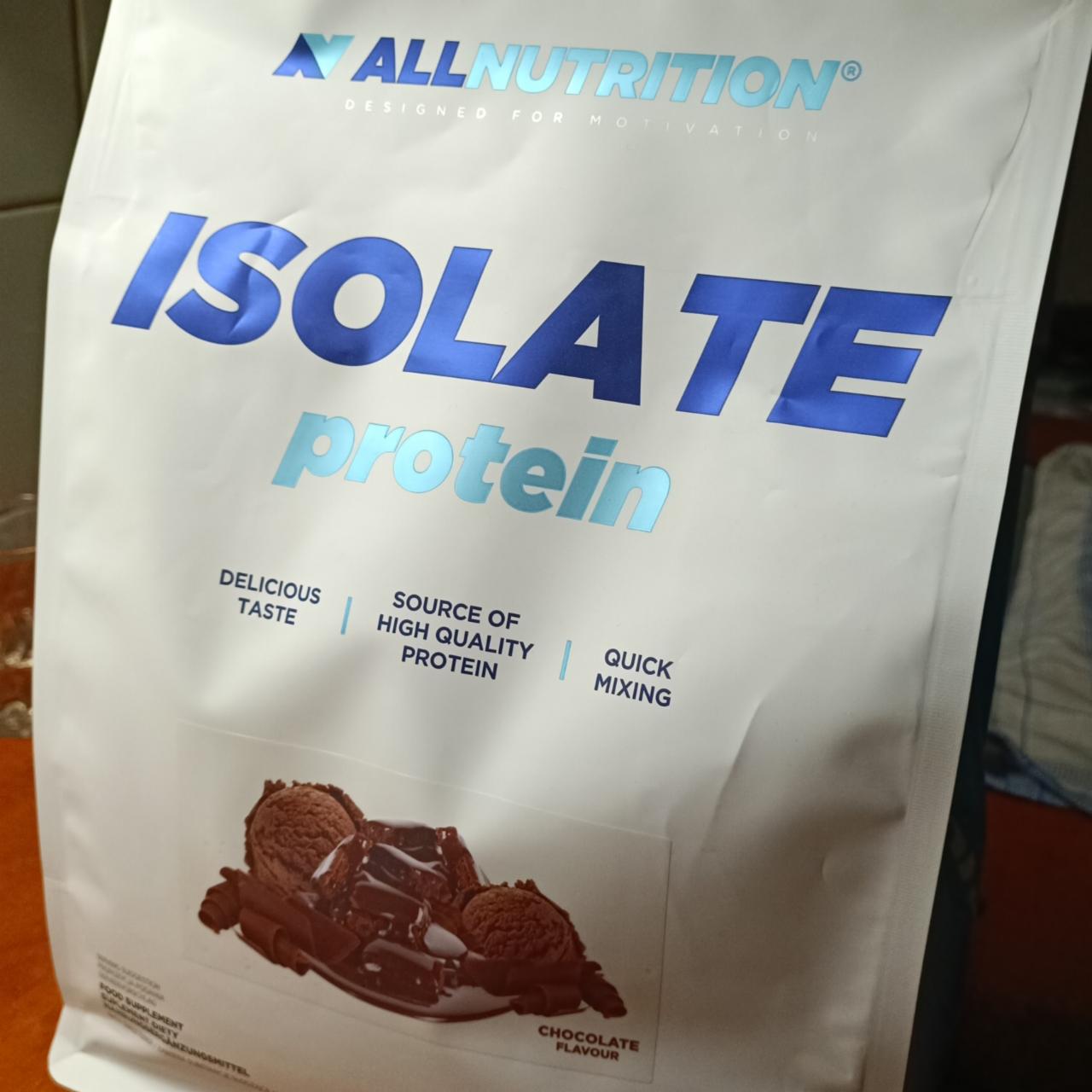 Fotografie - Isolate Protein Chocolate Allnutrition