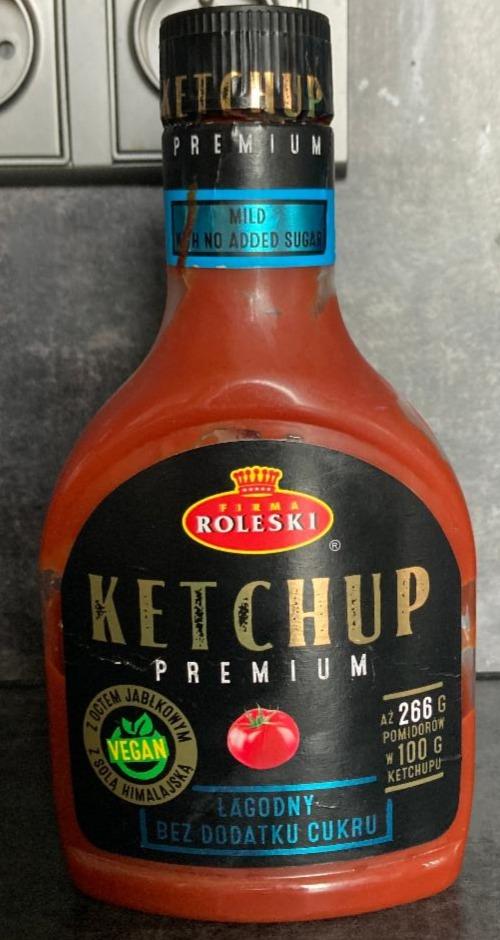 Fotografie - Ketchup Premium Łagodny bez dodatku cukru Firma Roleski
