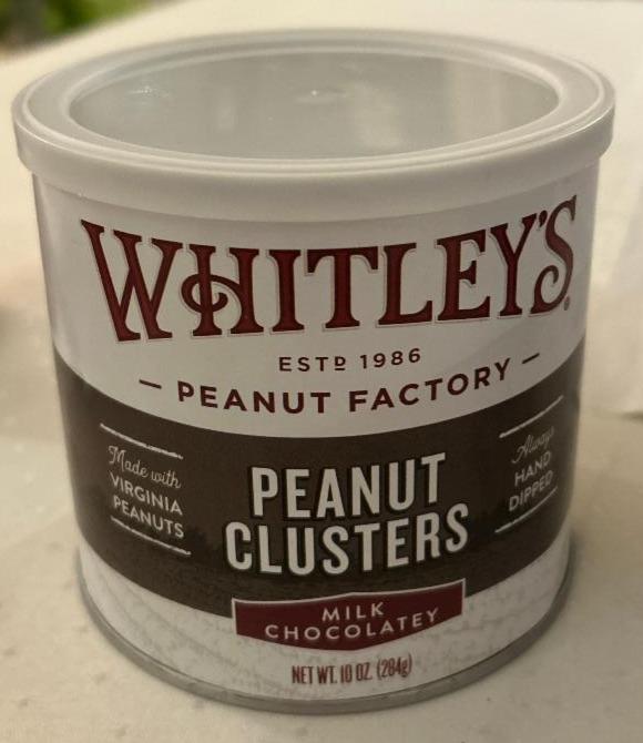 Fotografie - Peanut Clusters Milk Chocolatey Whitley's