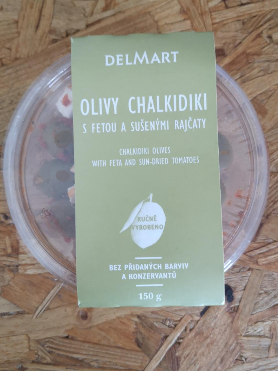 Fotografie - olivy chalkidiki s fetou a sušenými rajčaty