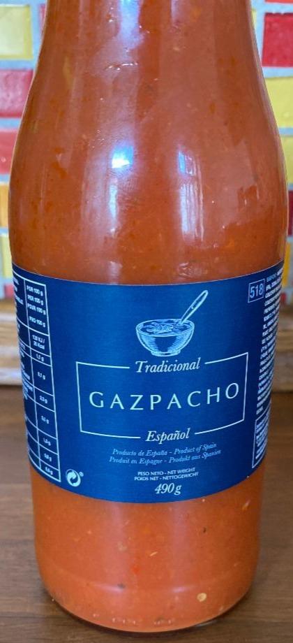 Fotografie - Tradicional Gazpacho Español