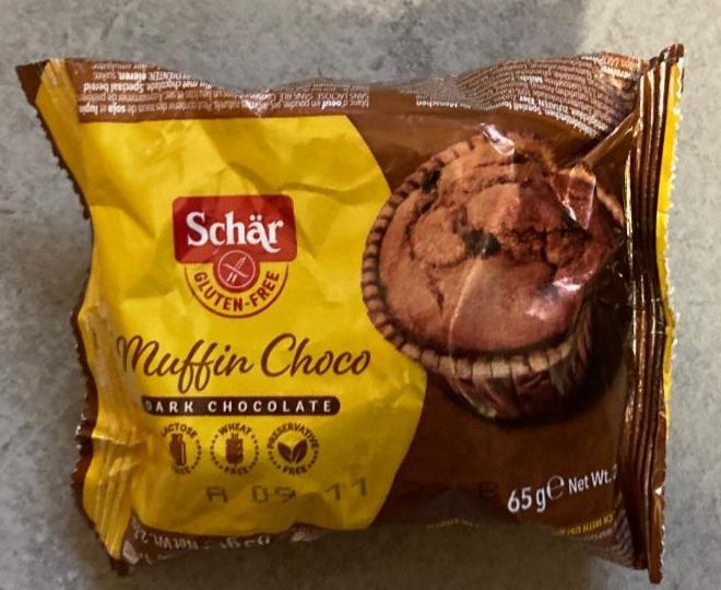 Fotografie - Muffin Choco Dark Chocolate Schär