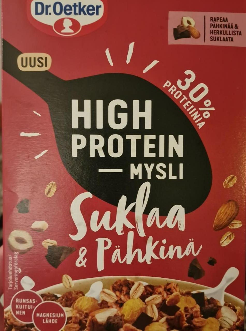 Fotografie - High protein mysli Suklaa & Pähkinä Dr.Oetker