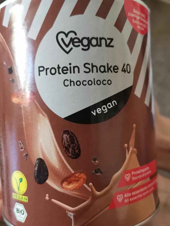 Fotografie - Protein Shake 40 Chocoloco Veganz