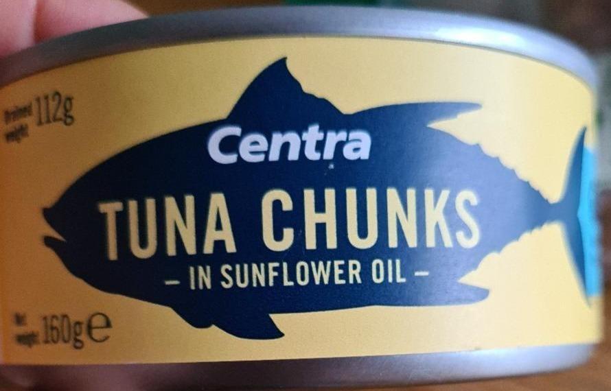 Fotografie - Tuna Chunks in Sunflower Oil Centra