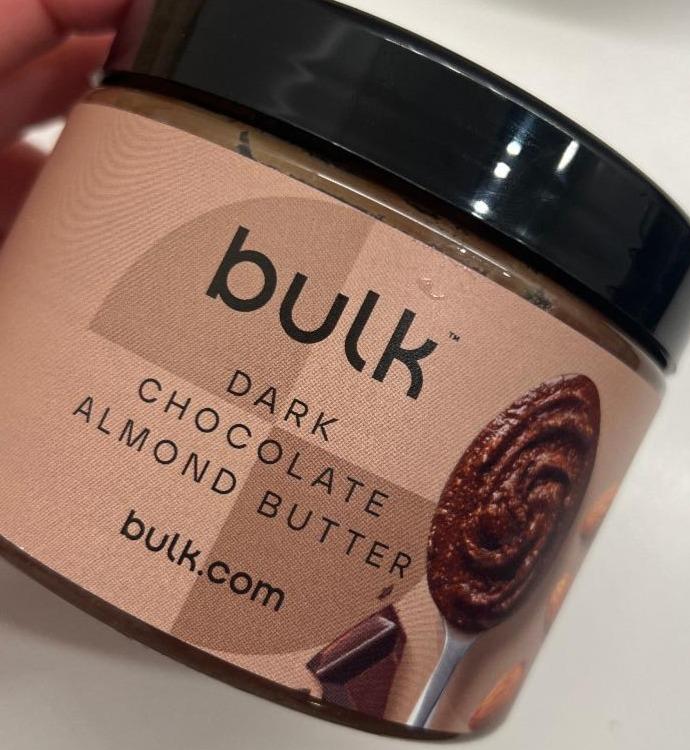 Fotografie - dark chocolate almond butter bulk