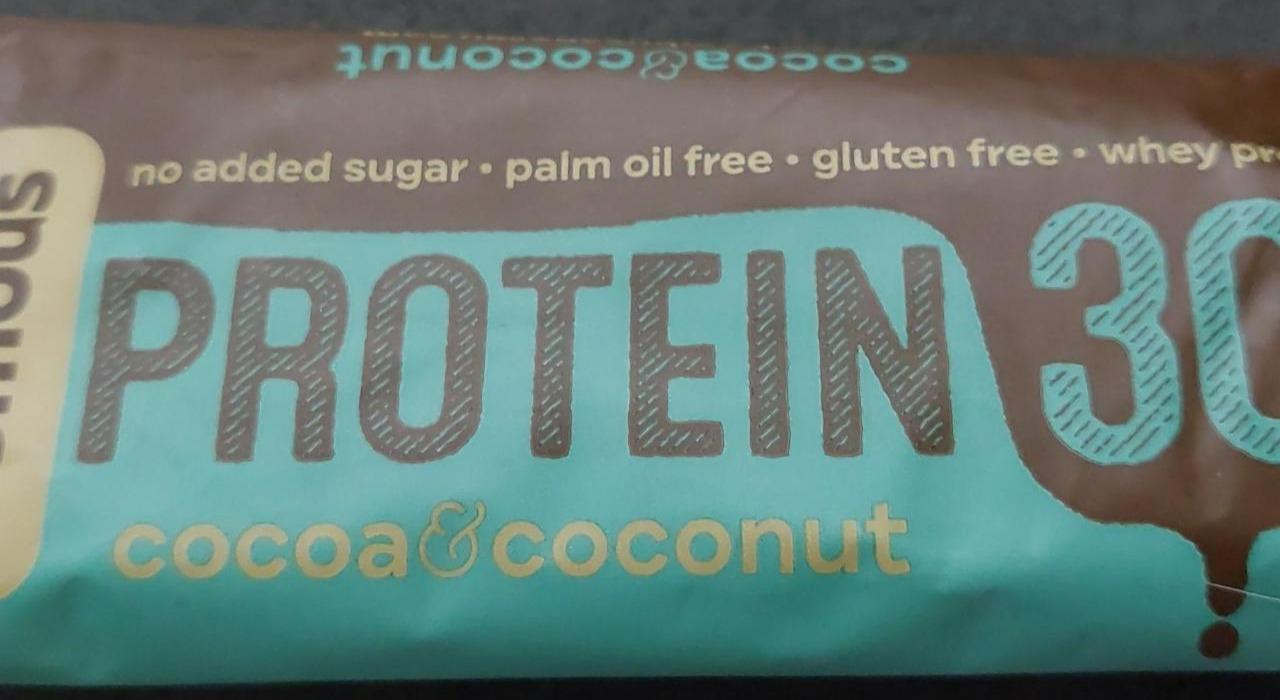 Fotografie - Protein 30% Cocoa & Coconut Bombus