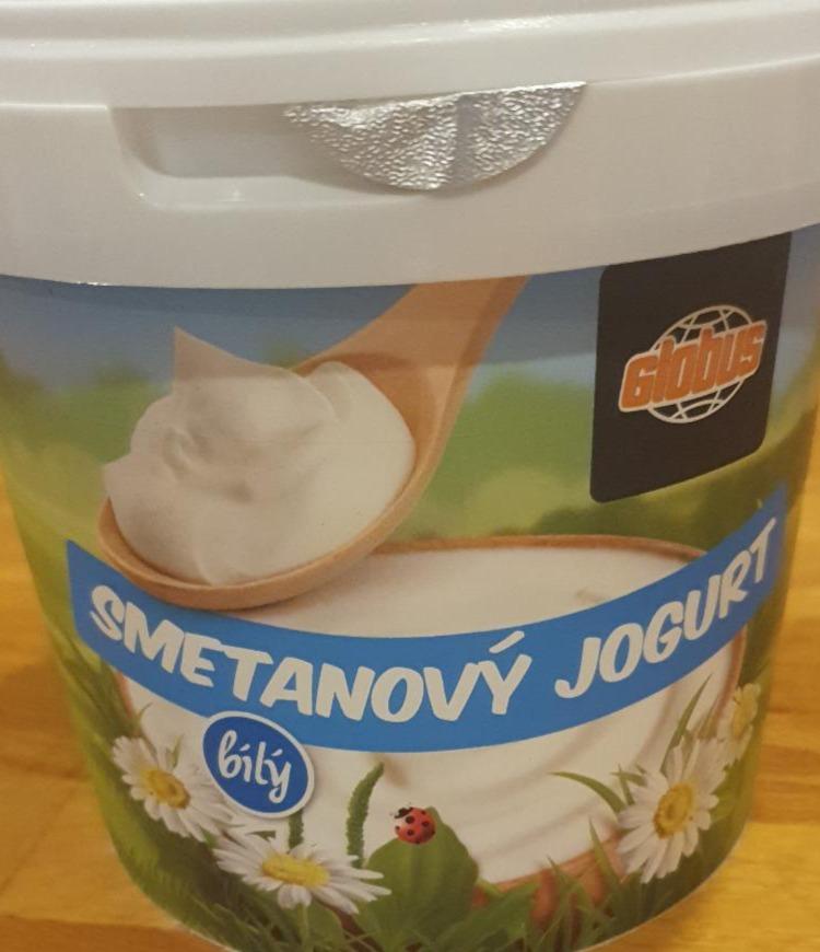 Fotografie - Smetanový jogurt bílý Globus