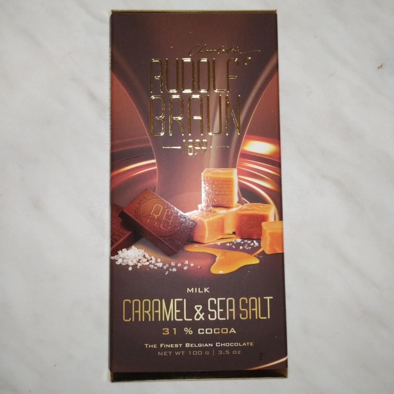 Fotografie - Belgian Chocolate Caramel & Sea salt Rudolf Braun