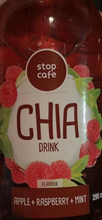 Fotografie - Chia drink Apple Raspberry Mint Stop Cafe