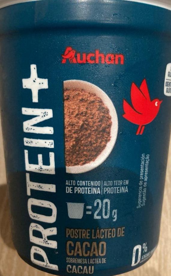 Fotografie - Protein+ Postre lacteo de cacao Auchan