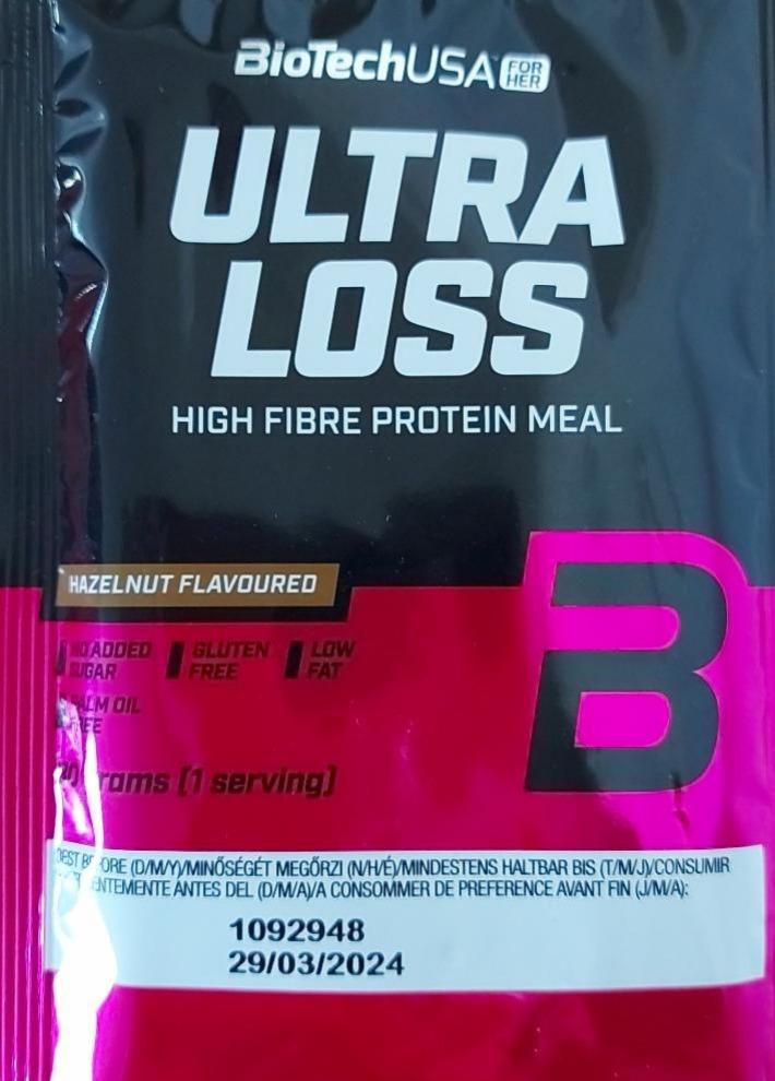 Fotografie - Ultra loss High fibre protein meal - hazelnut