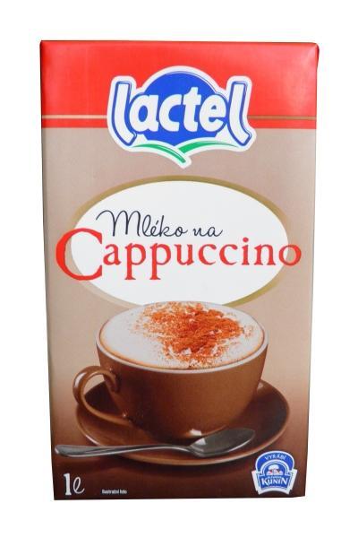 Fotografie - Lactel mléko na cappuccino