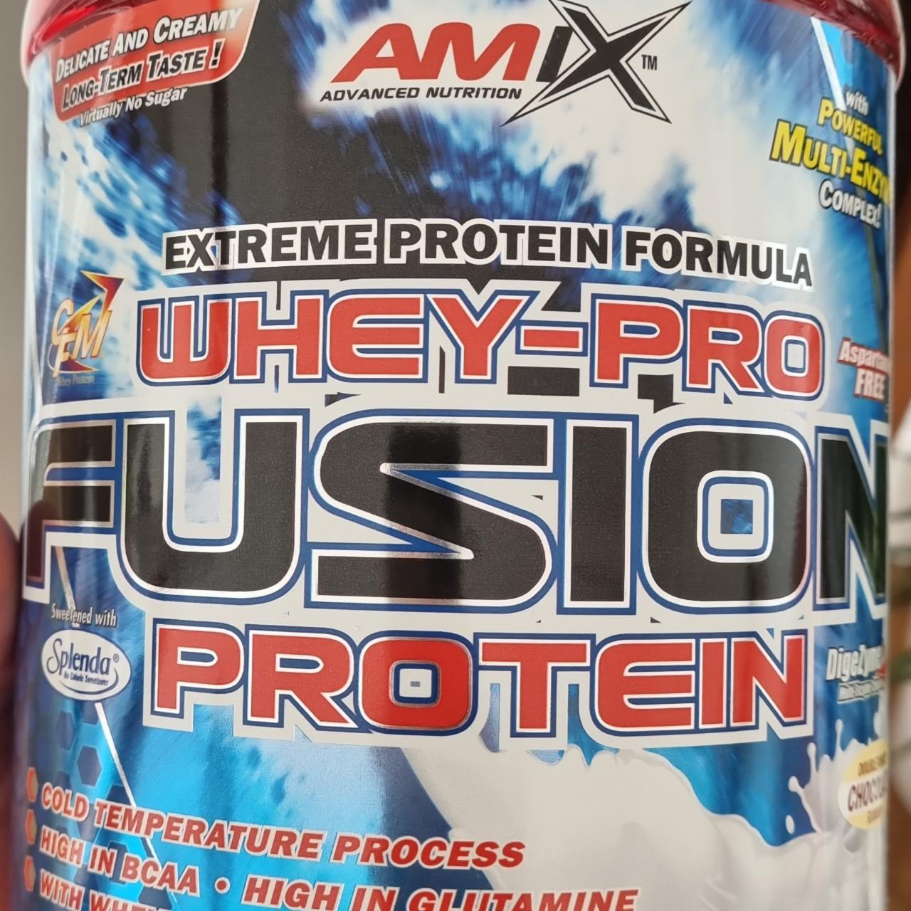 Fotografie - WheyPro Fusion Protein Peanut-Choco-Caramel Amix Nutrition
