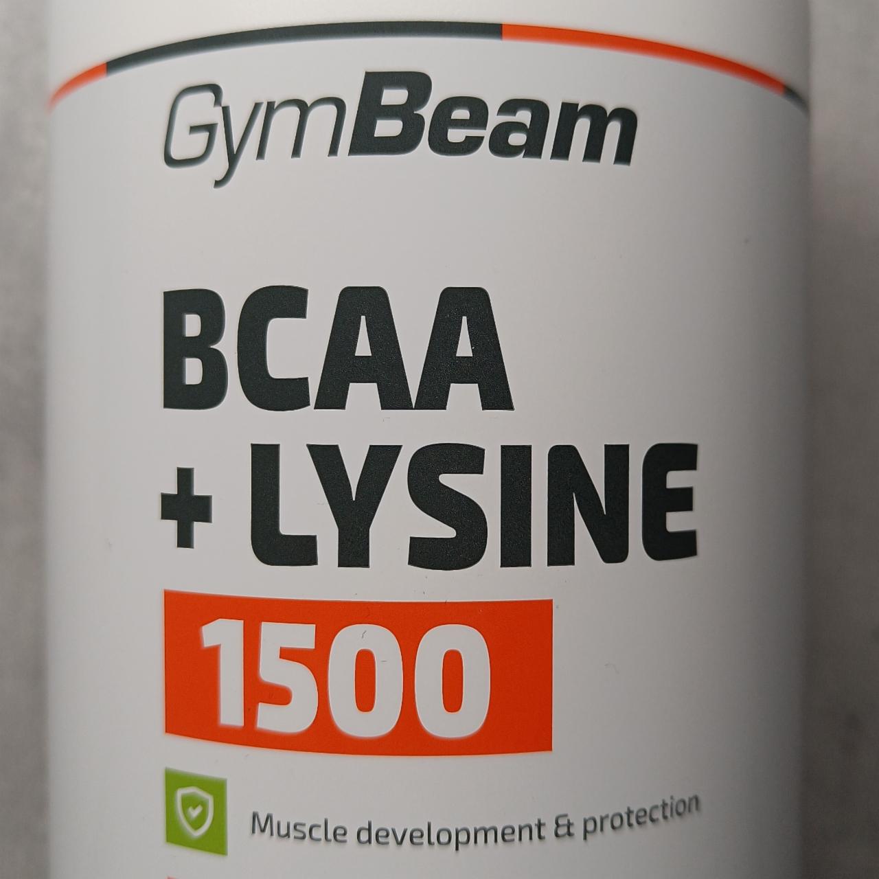 Fotografie - BCAA + Lysine 1500 GymBeam