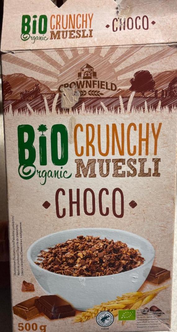Fotografie - Crunchy Muesli Choco Bio Organic Crownfield