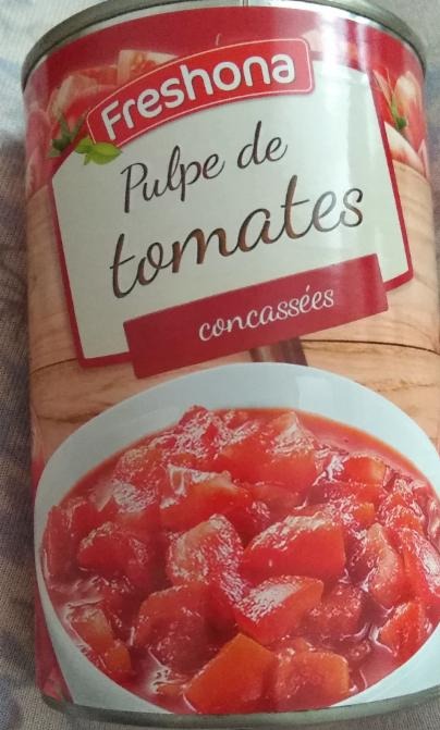 Fotografie - Pulpe de Tomates concassées Freshona