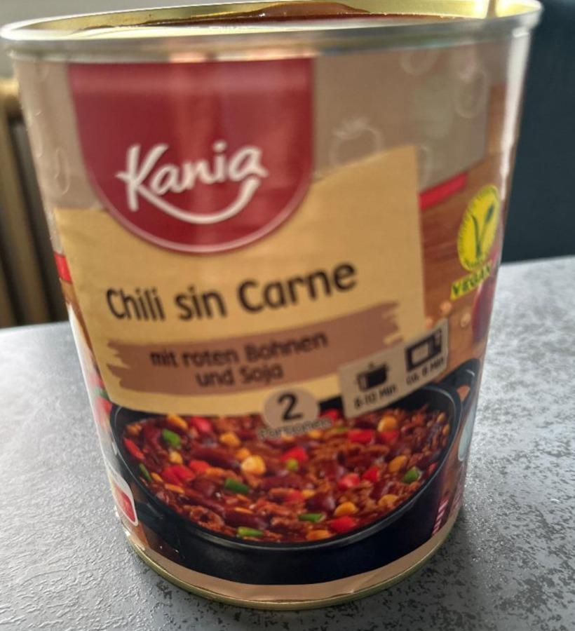 Fotografie - Chili sin Carne mit roten Bohnen und Soja