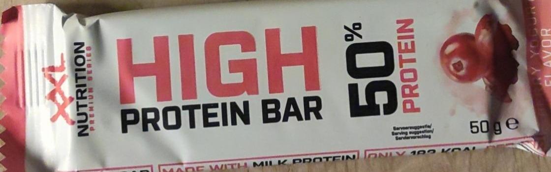Fotografie - High protein bar Berry yogurt XXL Nutrition