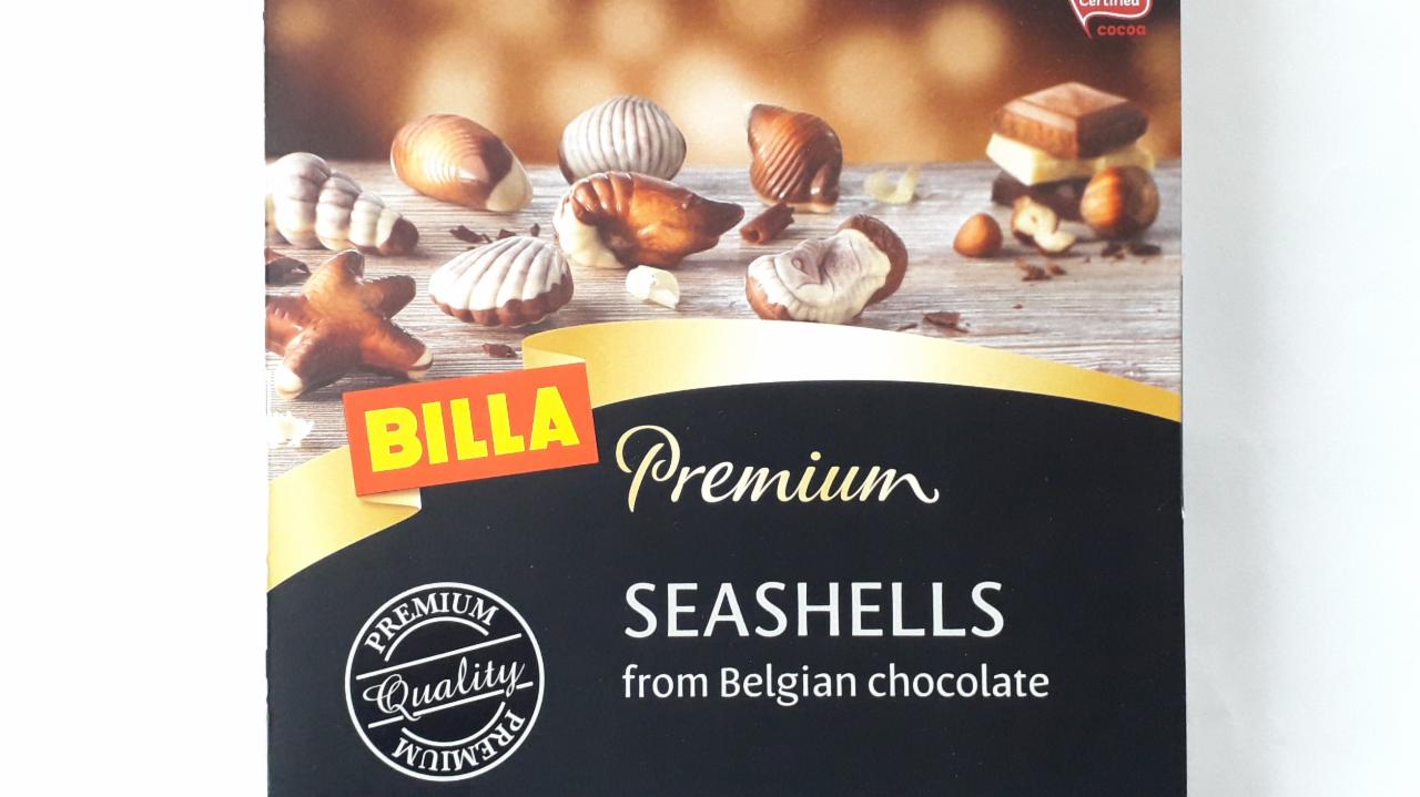 Fotografie - Billa Premium seashells