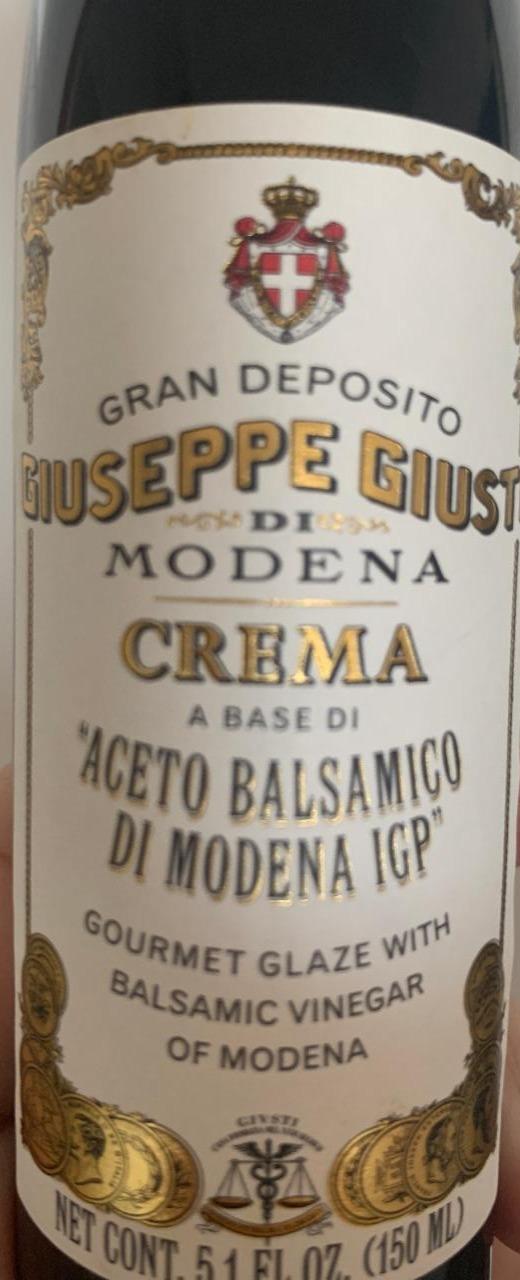 Fotografie - Crema Aceto Balsamico di Modena IPG Giuseppe Giusti