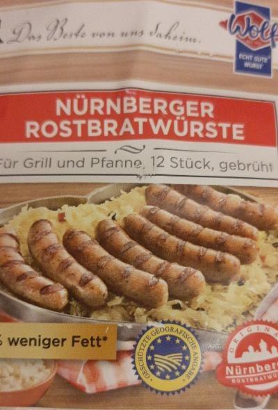 Fotografie - Nürnberger Bratwurst