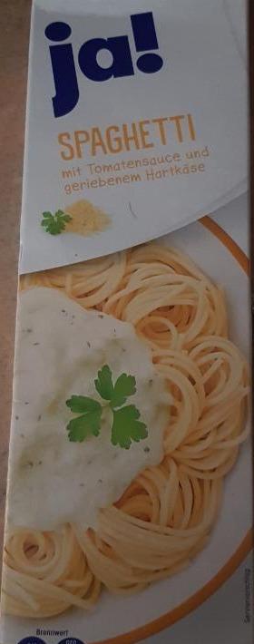 Fotografie - Spaghetti mit Tomaten & Hartķäse Sauce Ja!