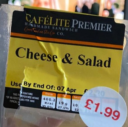 Fotografie - Cheese & Salad CaféLite Premier