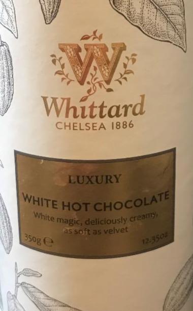Fotografie - Luxury White hot chocolate Whittard