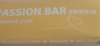 Fotografie - Low carb bar - kokosova pusa Passion bar