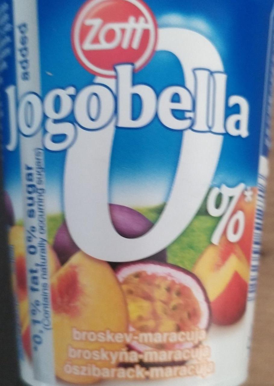 Fotografie - Jogobella broskvovo-maracujový jogurt se sladidly Zott